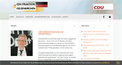 Desktop Screenshot of cdu-fraktion-ge.de