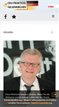 Mobile Screenshot of cdu-fraktion-ge.de
